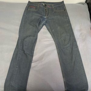 Two Angle Denim Jeans